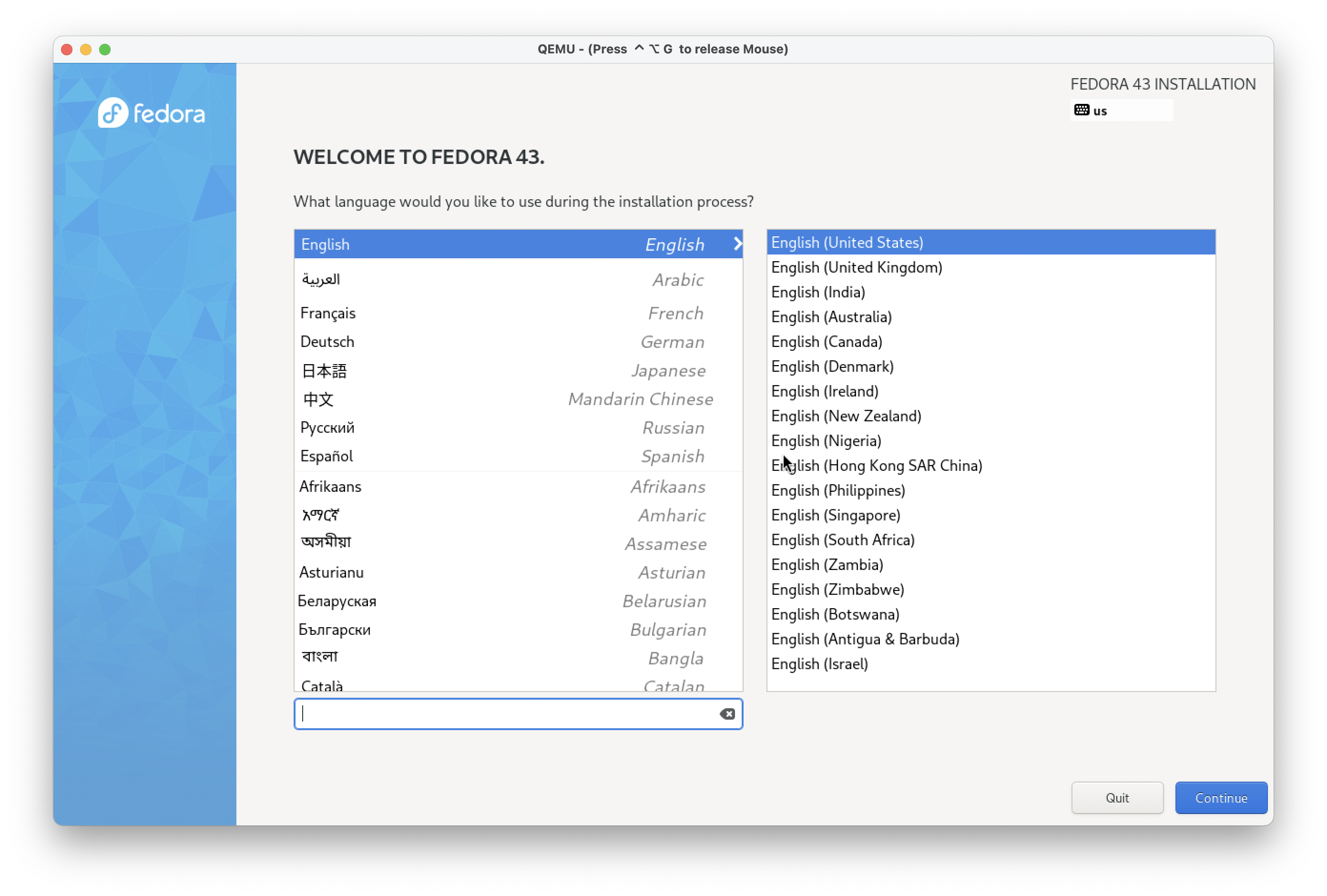 fedora43-installation